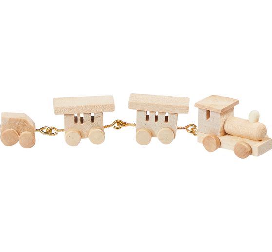 Miniature wooden railway 