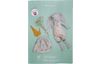 BeaLena Sewing craft kit "Hipster bunny", 4 outfits, approx. 40 cm