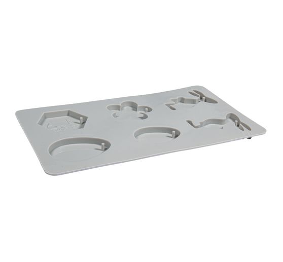 Moule en silicone « Amis de Pâques & abeille »