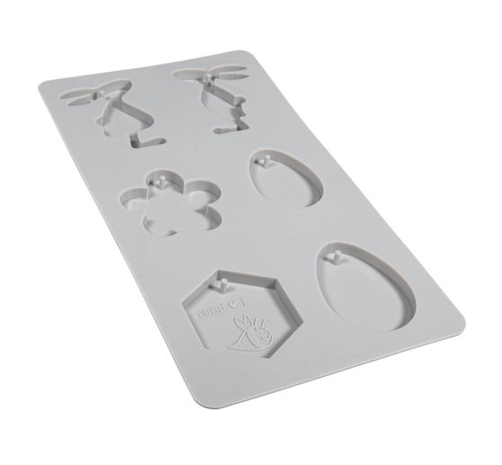 Moule en silicone « Amis de Pâques & abeille »