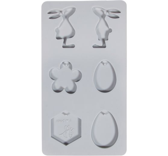 Silicone-Casting mould "Easter Friends & Bee"
