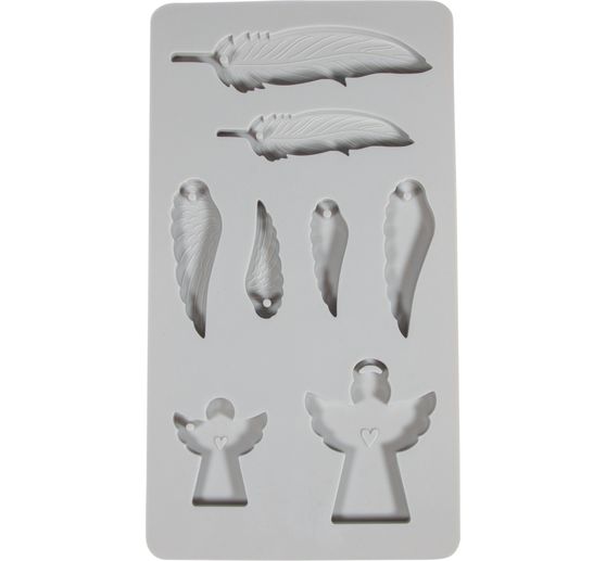 Silicone casting mould "Angel & wings"