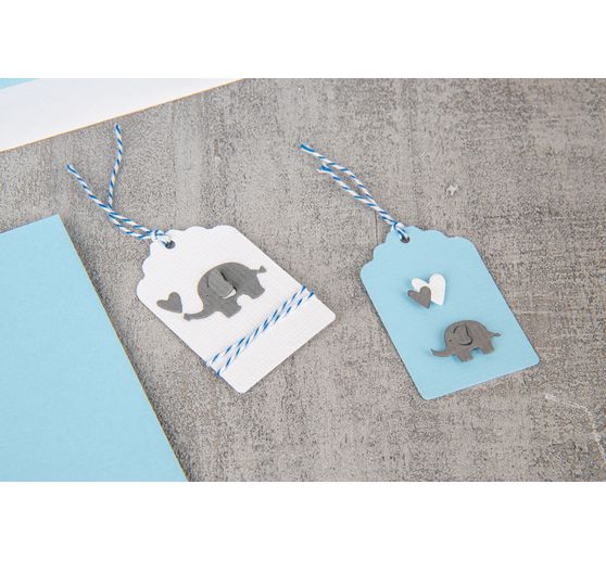 Gabarit d'estampe « Famille d'éléphants »