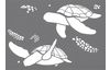 Stencil "Sea turtles"