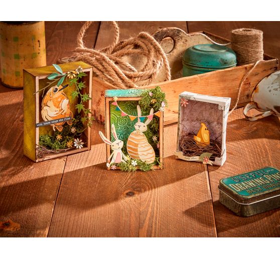 Gabarit d'estampe Sizzix Thinlits « Bird & Egg Colorize by Tim Holtz »