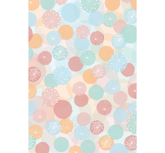 Assortiment de feuilles à motifs « Happiness »