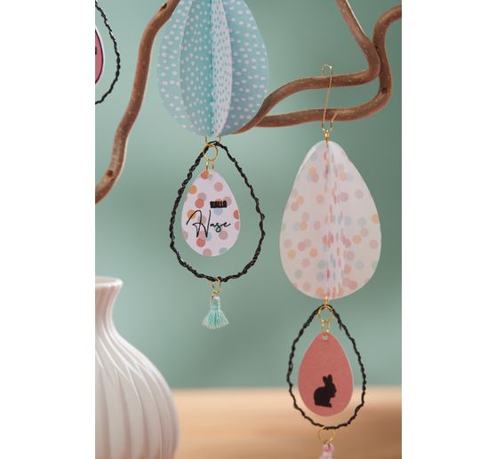Assortiment de feuilles à motifs « Happiness »