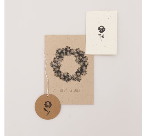 Set de tampons XL « Fleurs sauvages »