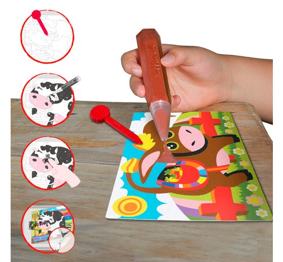 Album Sabbiarelli Sand-it for Fun « Farm animals »