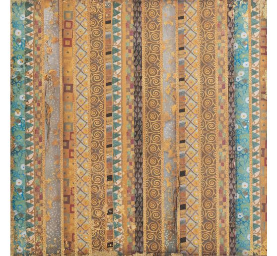 Bloc de papier scrapbooking « Klimt Backgrounds »