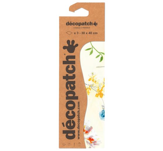Papier Décopatch « Prairie fleurie »
