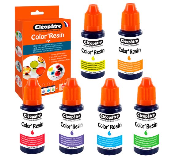 COLOR'RESIN complete set, 6 colours