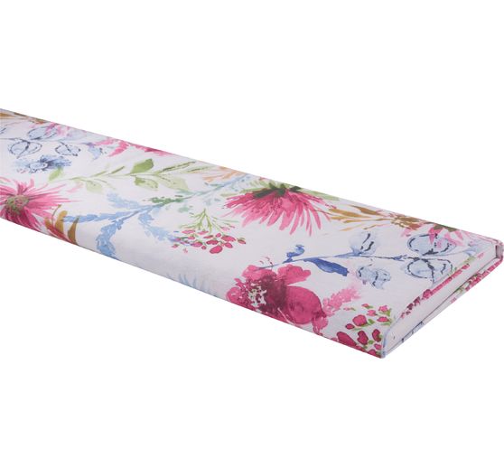 Tissu imprimé aspect lin au mètre « Adele »