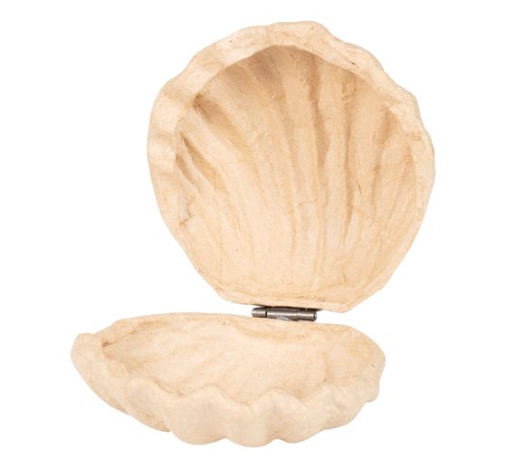 Muschelbox, Pappmaché