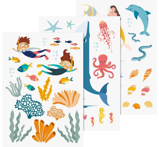 Stickers de fenêtre « Milieu sous-marin »
