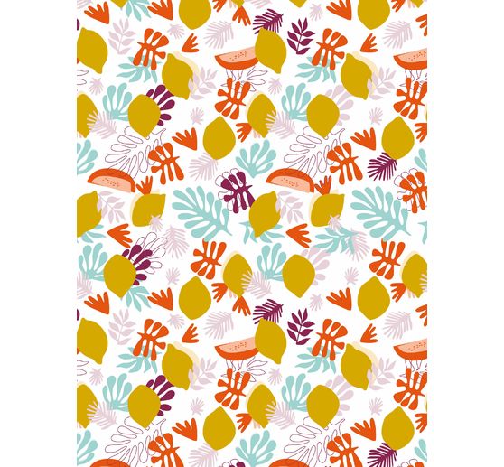 Décopatch paper "Lemons and leaves"