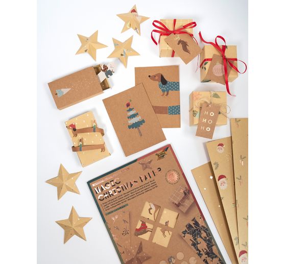 Motivblock "Kraftpapier Xmas"