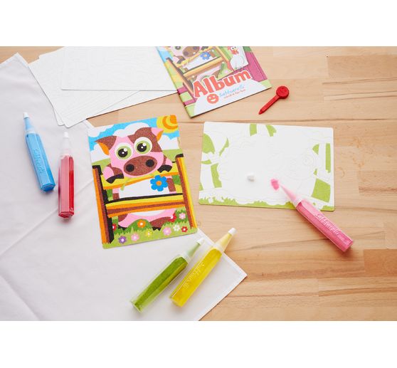 Album Sabbiarelli Sand-it for Fun « Farm animals »