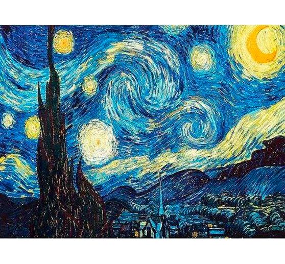 Analyse la nuit etoilee van gogh sale