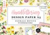 Handlettering Design Paper Block Cottage Dreams A5