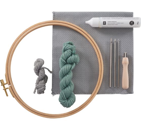 Kit punch needle Rico Design « Lagurus » 