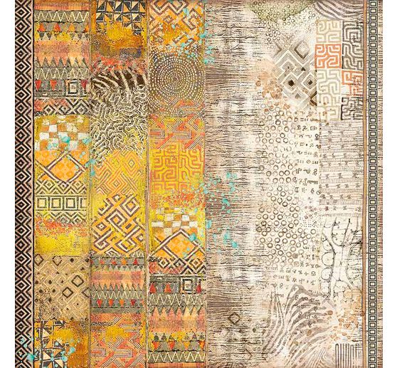 Bloc de papier scrapbooking « Savana Backgrounds »