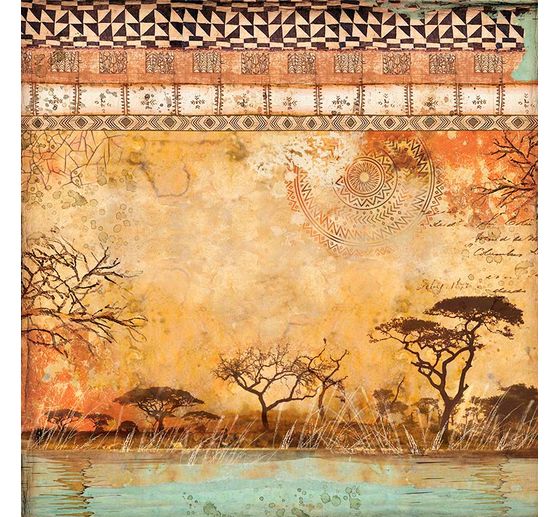 Bloc de papier scrapbooking « Savana Backgrounds »