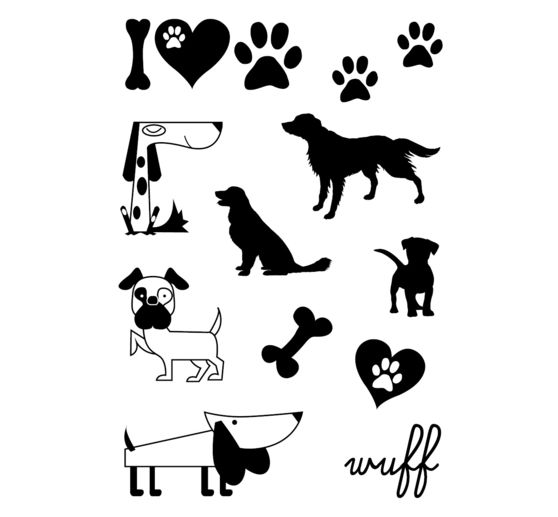 Clear Stamps "Dogs"