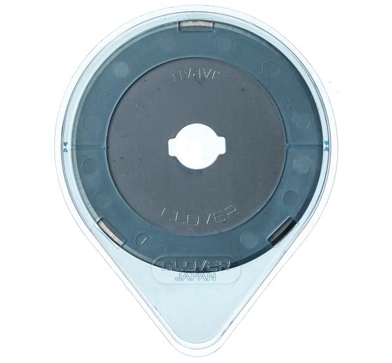Lame de rechange pour cutter rotatif « Maxi » Clover, Ø 45 mm avec porte-lame