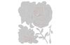 Sizzix Thinlits Die Cutting Template "Brushstroke Flowers # 4 by Tim Holtz"