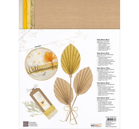 Papiers naturels « Mary » 