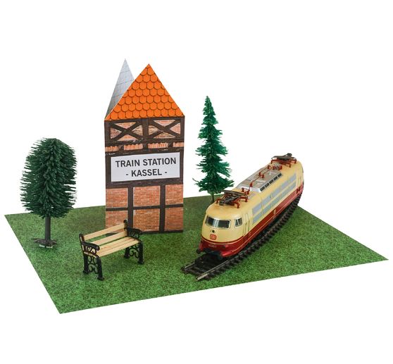 Motif photo card "Half-timbered house"