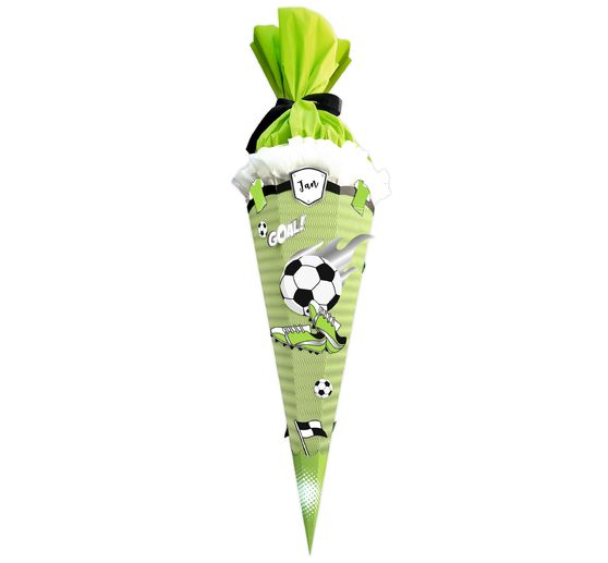 School cone craft set "Footballer"
