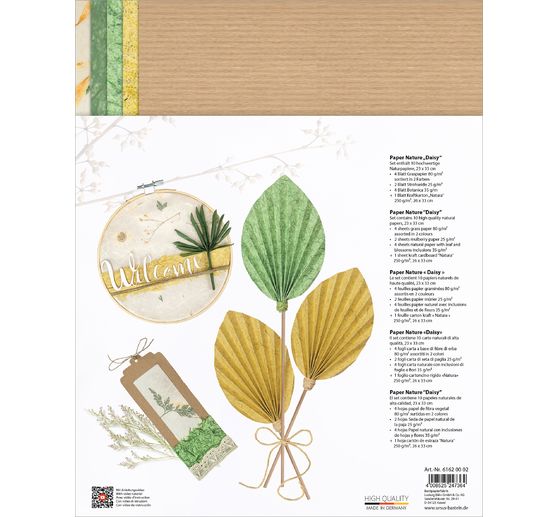 Papiers naturels « Daisy » 