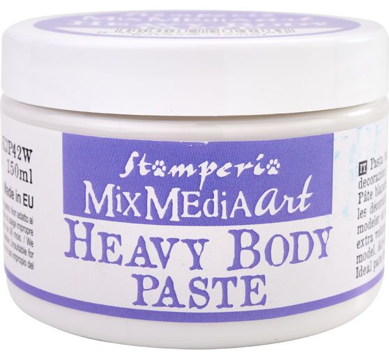 Stamperia "Heavy Body Paste", White