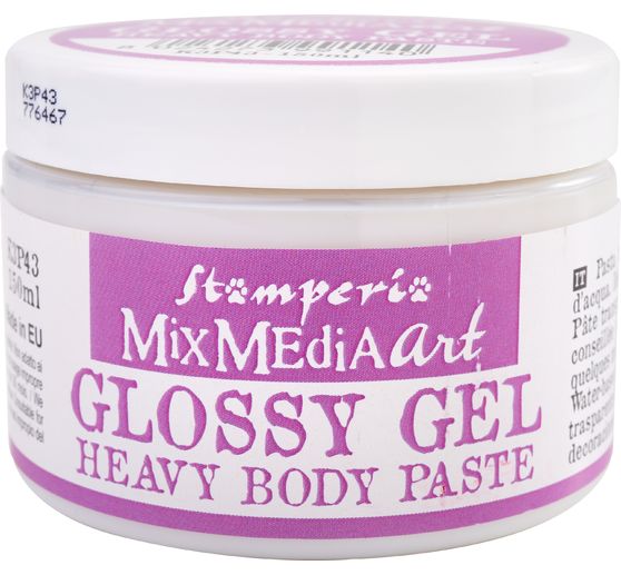 Glossy Gel Stamperia, Transparent 