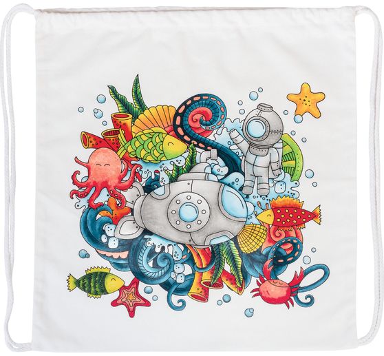 Craft set sports bag and pencil case "Seaworld"