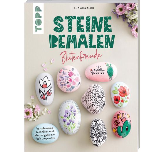 Book "Steine bemalen - Blütenfreude"