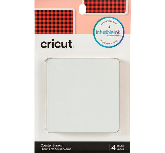 Cricut Untersetzer "Infusible Ink Aluminium - Sqare"