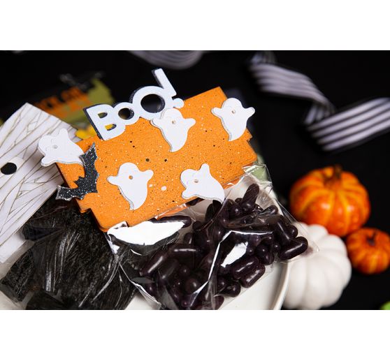 Gabarit d'estampe Sizzix Thinlits « Halloween toppers » 