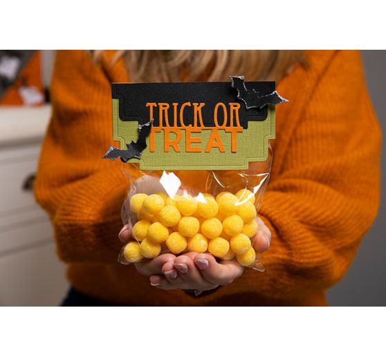 Gabarit d'estampe Sizzix Thinlits « Halloween toppers » 