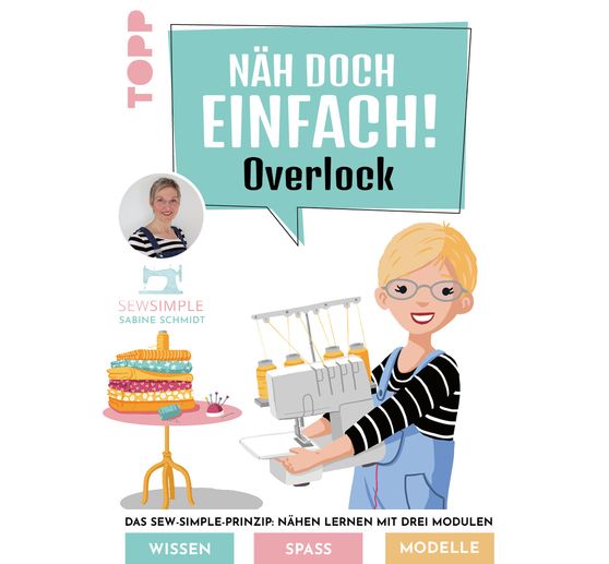 Livre « Näh doch einfach Overlock » 