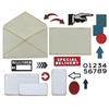 Sizzix Thinlits Stanzschablone "Postale by Tim Holtz"