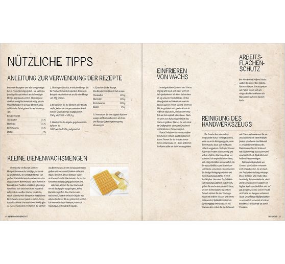 Livre « Bienenwachs-Werkstatt » 