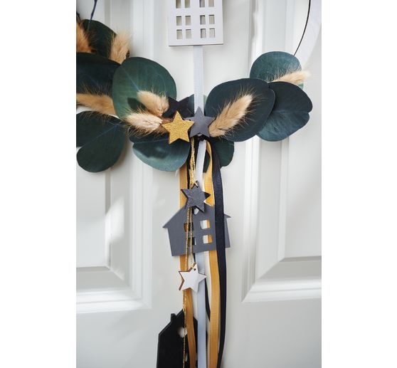 Set anneau en bois « Welcome Home » 