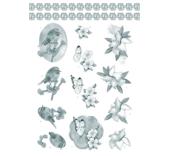 3D-Stanzbogenbuch "Condolences"