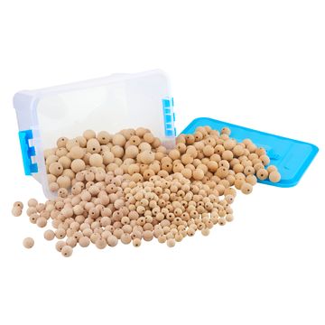 Boule En Bois Massif 9 Cm De Diamètre - Surface Lisse, Idéale Pour Peinture, Décoration Et Bricolage