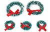 Miniature Christmas wreaths