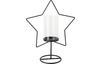 VBS Metal star with candle wind light