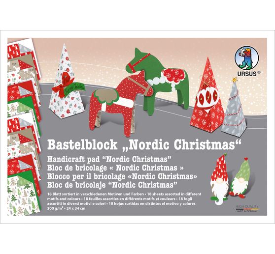 Bastelblock "Nordic Christmas"